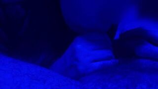 Sloppy and gentle blowjob from my latina girlfriend - porn video