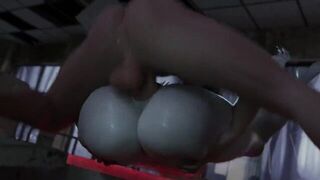Hard Mating Press Fucking For Ghost Slut - porn video