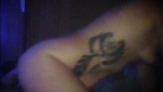 Fat ass milf rides till creampie moaning and cuming - porn video